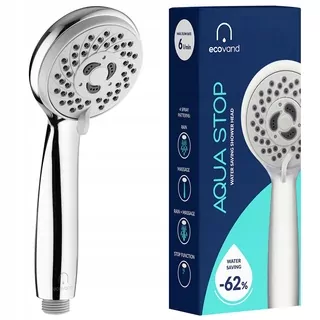 ✅ Úsporná sprchová hlavica EcoVand Aqua Stop 6 l/min
